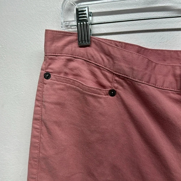 Gucci Pants Trousers Slim Leg Leather Bow Tailored Ankle 2000's VTG Pink Size 12 - Picture 3 of 13